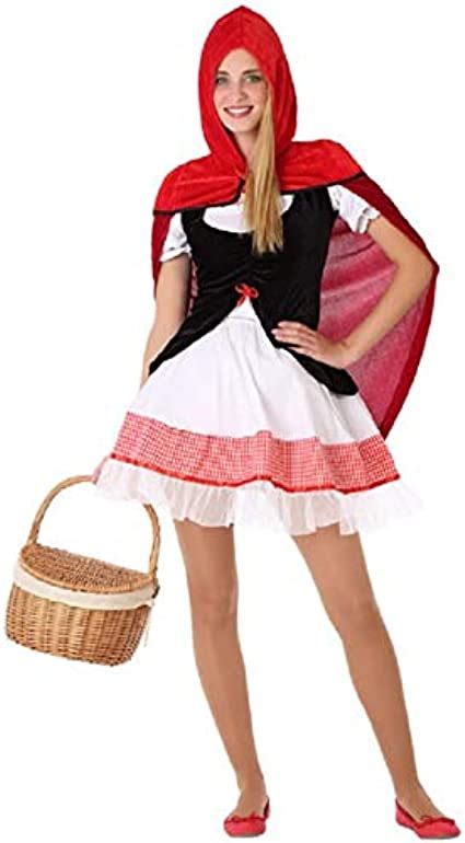 Atosa 61617 Costume Little Red Riding Hood Teen Girl Uk
