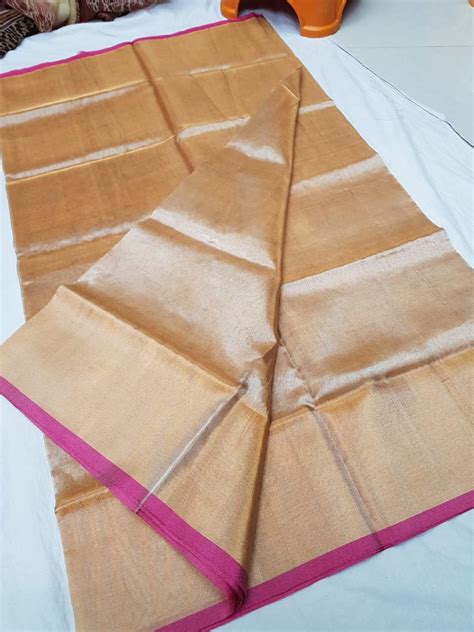Uppada Tissue Saree Pattu Saree Tissue Silk Pattu Sari Free Etsy