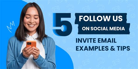 5 Follow Us On Social Media Invite Email Examples And Tips