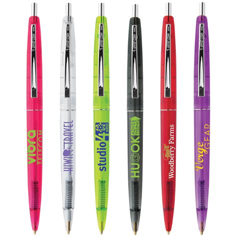 Promotional Bic Clear Clic Pens