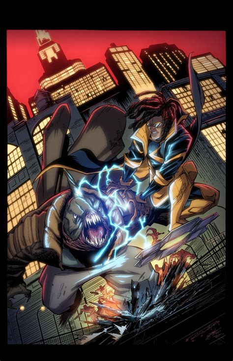 Free Download Fashion And Action Dwayne Mcduffies Static Shock Art
