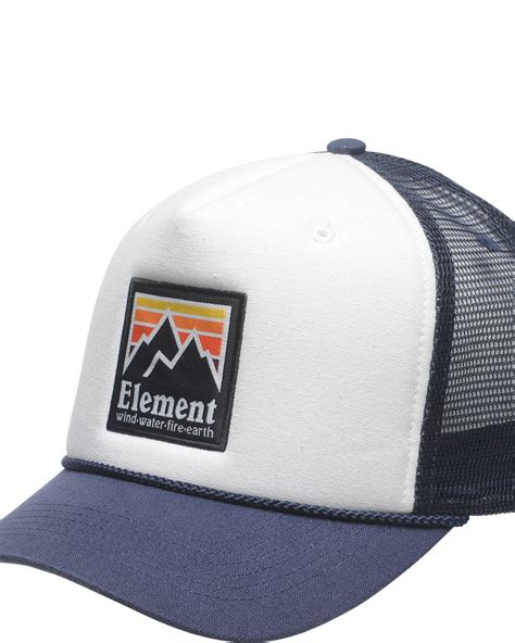 Peak Trucker Cap Head Wear Unisex Element