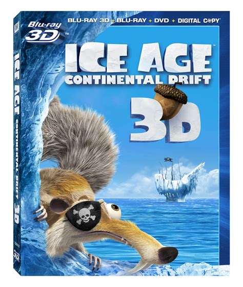 Using an iceberg as a ship, they encounter sea creatures and battle pirates as they explore a new world. New Age Mama: Ice Age: Continental Drift 3D Blu-ray Prize ...