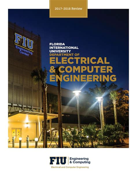 Fius Department Of Electrical And Computer Engineering 2017 2018 Annual