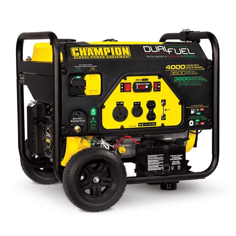 Same or next day shipping · factory warranty · next day shipping Champion Power Equipment 3500-Watt Dual Fuel Portable ...