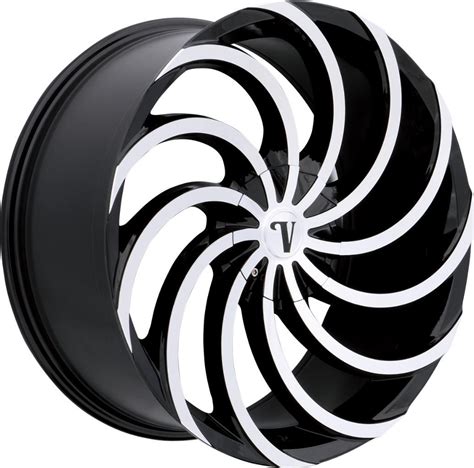 22 Inch 22x8 Velocity Vw21 Black Machined Wheels Rims 5x120 38 Ebay