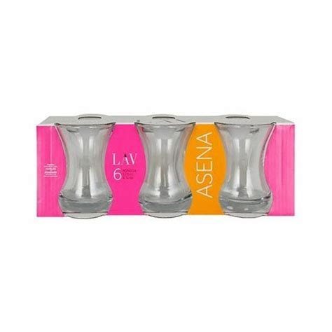 Lav Asena Tea Glass Clear 6pieces
