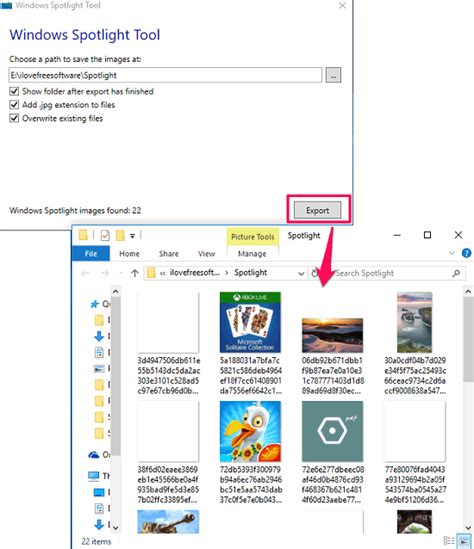 How To Save Windows Spotlight Images To A Folder