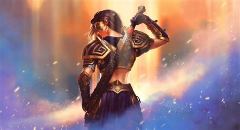 Fantasy Warrior Wallpapers (74+ pictures)