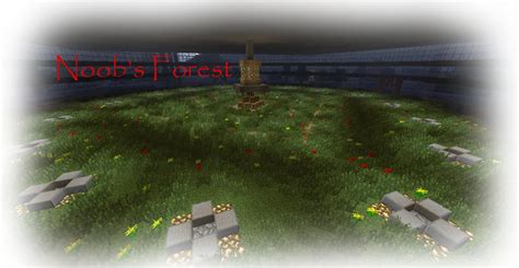 Hunger Games Map Noobs Forest Minecraft Map