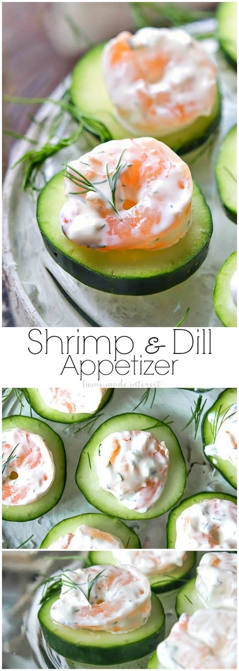 We have different recipes for different needs! Dill Shrimp Appetizer - Home. Made. Interest.