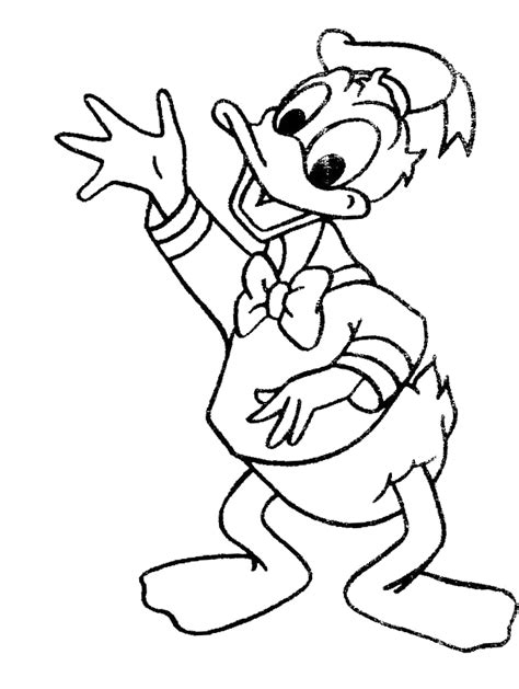Donald Duck Painting For Kids Clip Art Library