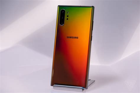 Samsung galaxy note10+ android smartphone. Samsung's Galaxy Note 10 Plus 5G will start at $1,300 ...