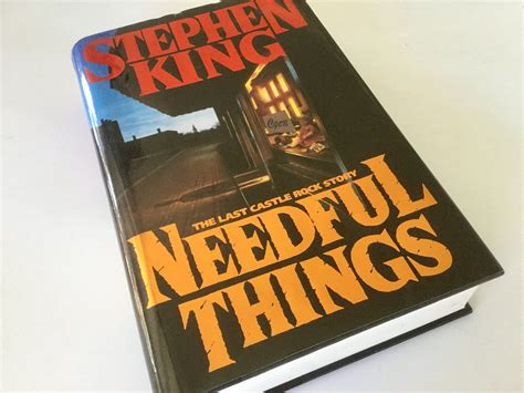 Needful Things 1st Edition Stephen King 1991 Stephen King Etsy
