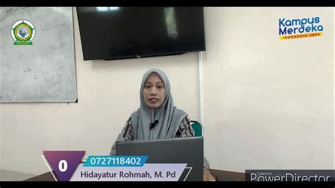 Pdd Uktpt Video Pengajaran Hidayatur Rohmah S Pd M Pd Universitas