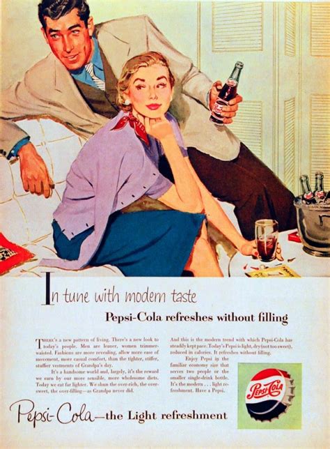 Vintage Pepsi Ads From The 1950s Vintage Everyday