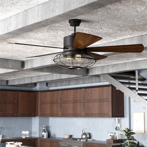 Some fans like the outdoor ceiling fan with light and remote come with lightning. 56" Roberts 5 Blade Ceiling Fan with Remote Control, Light ...