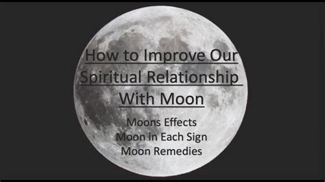 How To Improve Our Relationship With Moon For All Charts Revised