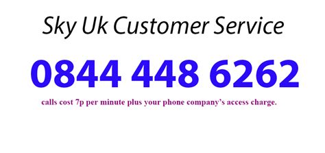 Sky Contact Number Uk 0844 448 6262 Customer Service