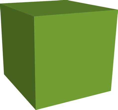 Green Box Cube · Free Vector Graphic On Pixabay