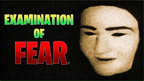 Examination Of Fear Un Juego De Terror Anal Gico Youtube