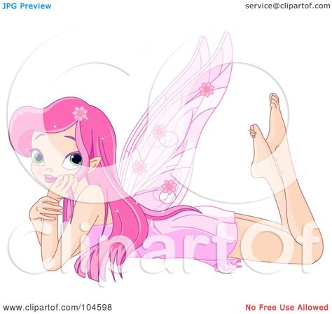 Royalty Free Rf Clipart Illustration Of A Pretty Fairy