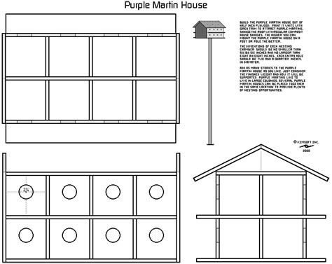 Also how to make gourd birdhouses. purple martin bird house plans | Bird house plans free, Bird houses, Purple martin house plans