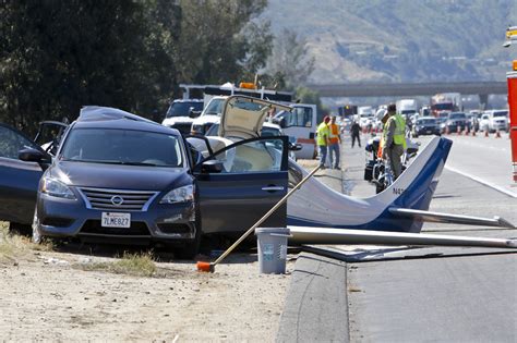 Plane Crashes Kills Car Passenger On California Freeway Where It Once