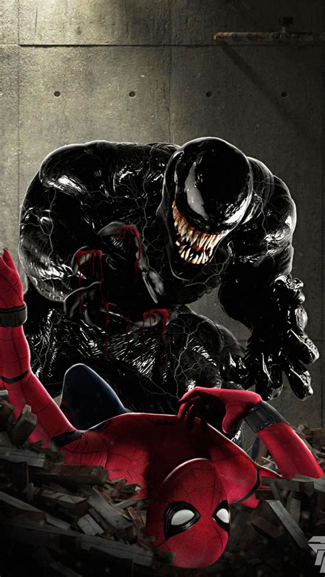 1080x1920 1080x1920 Venom Spiderman Hd Superheroes Artwork