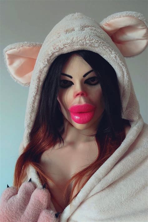 Blatt Twist Inflation female mask kaufen Patriotisch Mensch Demütigen