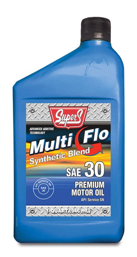 Buy Super S Multi Flo Synthetic Blend Sae 30 Detergent Motor Oil Here