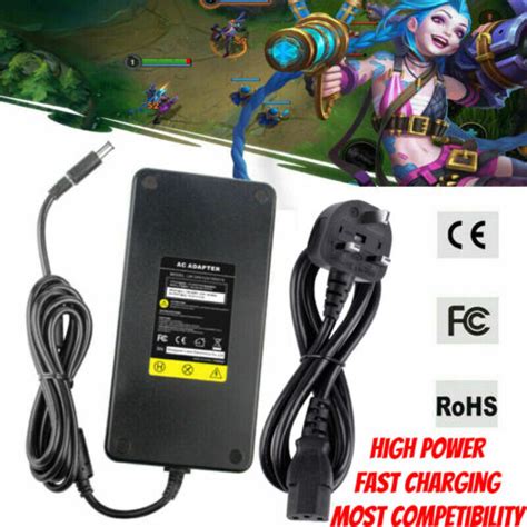 240w Adapter Charger For Dell Alienware 17 R3 R4 Gaming Laptop Pa 9e