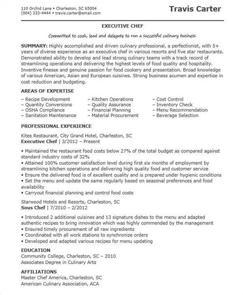 Free 36 Executive Resume Templates In Ms Word Pages