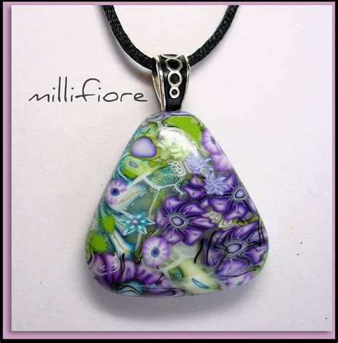 Beadazzle Me Polymer Jewelry Millifiore Meets Faux Dichroic