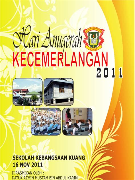 Download buku program sukan download document. Buku Program Hari Anugerah Kecemerlangan 2011