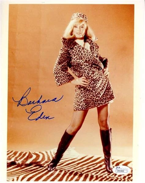 Barbara Eden Coa Hand Signed 8x10 Photograph Authenticated Autograph Jsa Certified Tv Photos