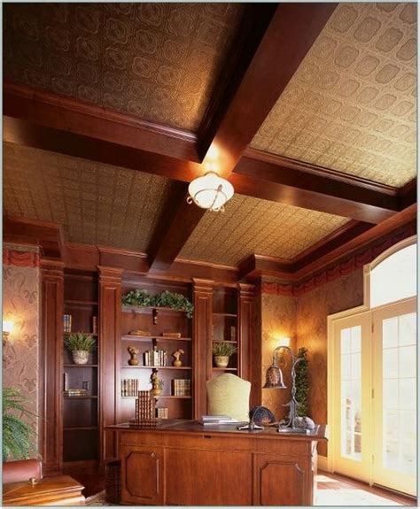 There are also faux ceiling tiles that mimic different types of wood, including faux wood beams that can usually pass for the real thing. Armstrong ceiling tiles - comfort, convenience and easy ...