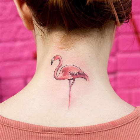 ⭐️ Tatuagens De Flamingo ⭐️ Acho Tendência