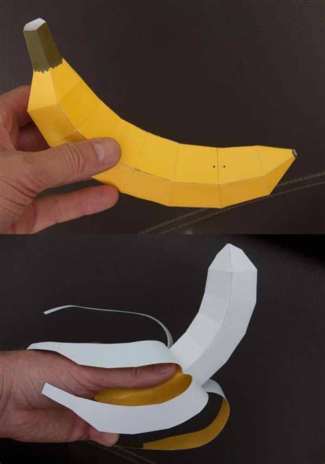 How To Make A Paper Banana Origami