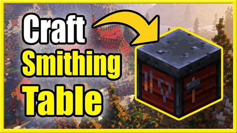 Easy Netherite Tools And Armor With Smithing Table In Minecraft