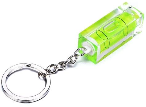 Collectables Mini Spirit Level Key Ring Keychain Tool Gadget Novelty