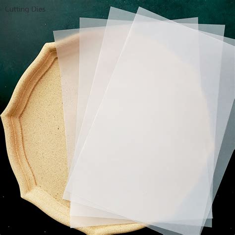 2019 10pcs Lot A4 Transparent Vellum Paper For Scrapbooking Diy Happy