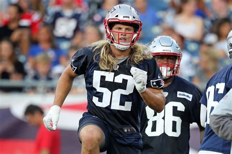long haired rookie chase winovich draws praise  patriots
