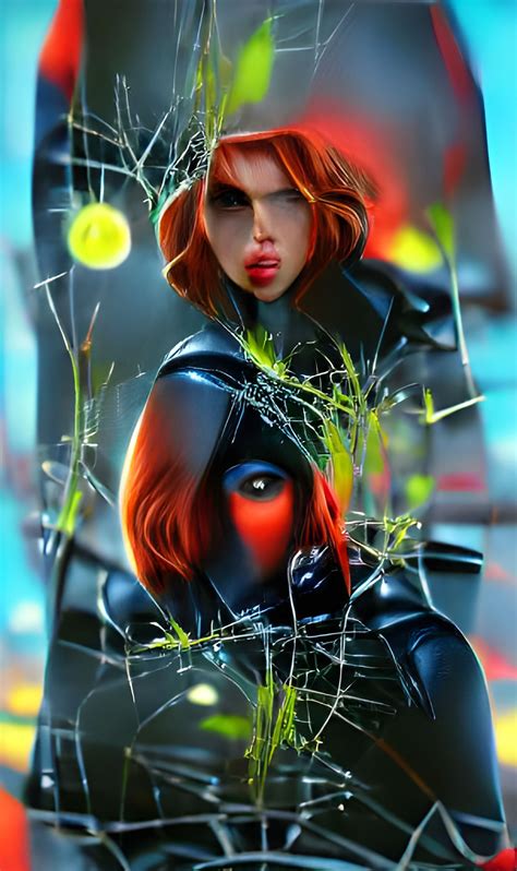 Scarlet Johansson The Black Widow Ai Generated Artwork Nightcafe