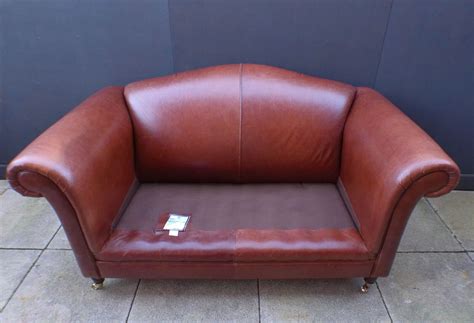 Laura Ashley Gloucester 2 Seater Leather Sofa Part Of A Suite Ebay