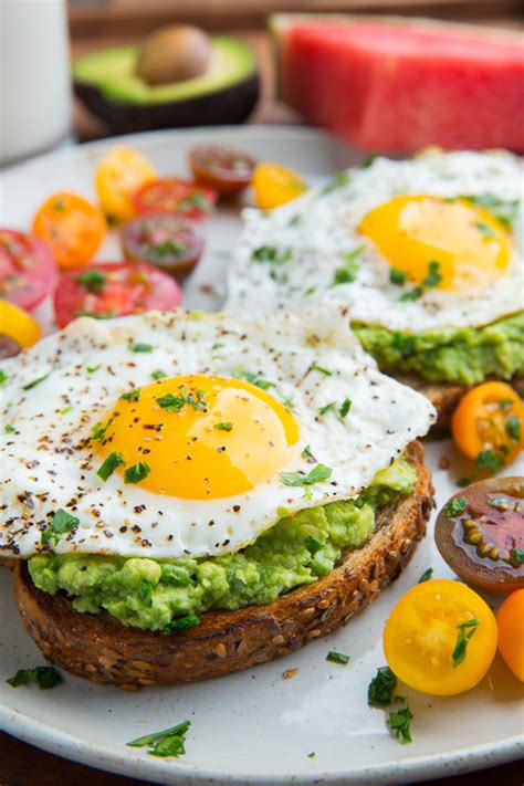 Avocado Toast With Fried Egg Closet Cooking