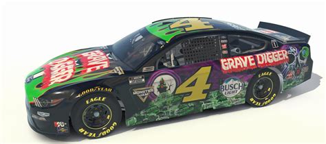 Kevin Harvick Grave Digger By James D Harris Trading Paints
