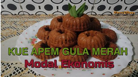 Tips sukses membuat kue apem: KUE APEM GULA MERAH || Modal ekonomis - YouTube
