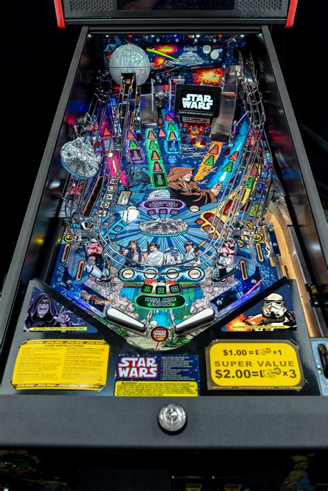 Star Wars Comic Art Stern Pinball