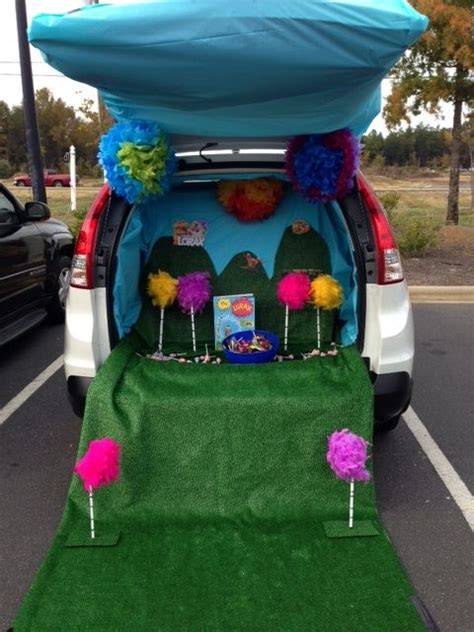 Find treats in various themes and styles to complement your decoration. Dr. Seuss' The Lorax Trunk or Treat Halloween | Trunk or ...